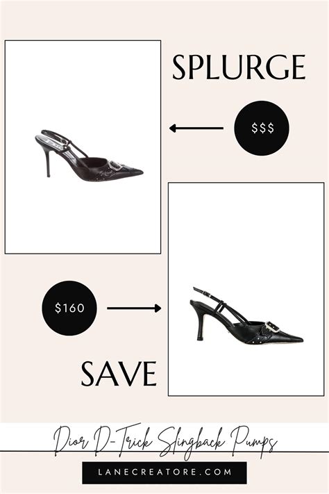 slingbacks dior|dior slingback dupes.